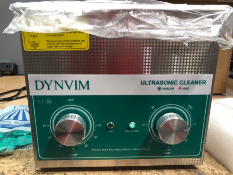 Photo 2 of 
Ultrasonic Cleaner - DYNVIM 6L Ultrasonic Vinyl Record Cleaner,Sonic Cleaner,Ultrasound Gun,Lab Tool,Carburetor,Oil Filter,Engine Parts Cleaning Machine...
