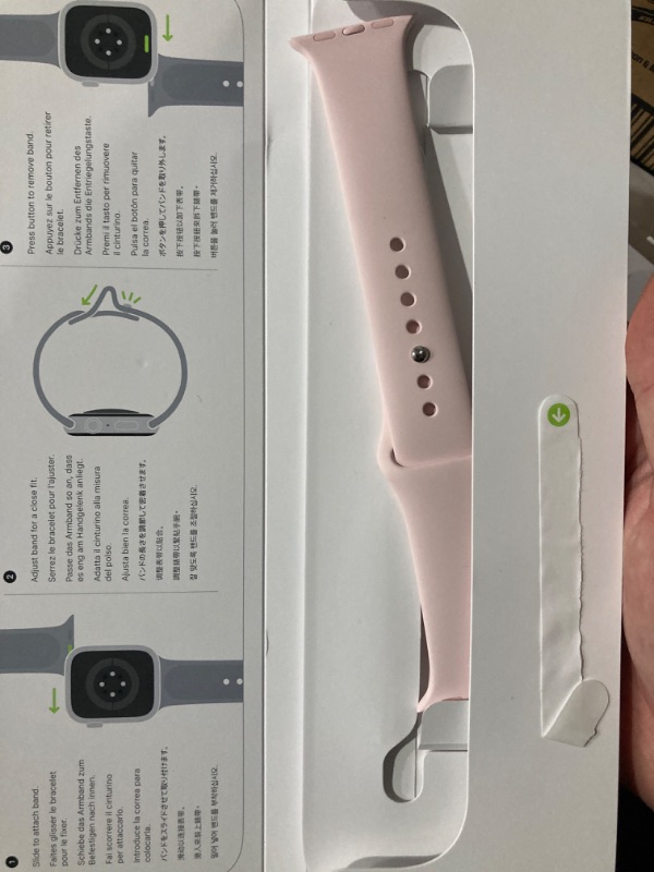 Photo 6 of (READ FULL POST) Apple Watch Series 4 (GPS + Cellular, 40MM) - Gold Aluminum Case with Pink Sand Sport Band