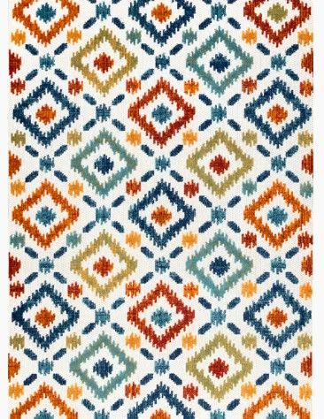 Photo 1 of (READ FULL POST) nuLOOM Monique Floral Indoor/Outdoor Area Rug, 10x14, Multi
