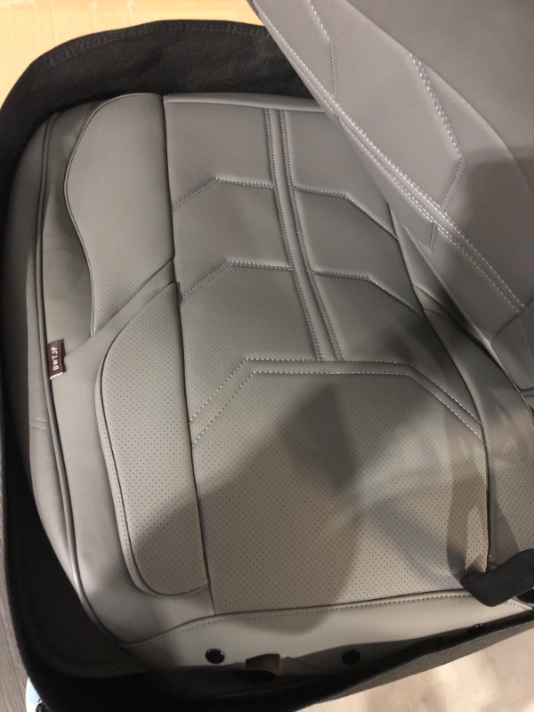 Photo 3 of (READ FULL POST) BWTJF Gray Car Seat Covers Full Set, Universal Front and Rear Seat Covers for Cars 