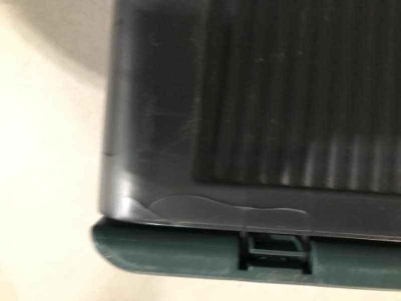 Photo 3 of ***USED*MINOR DAMAGE*ONE CORNER CRACKED*PICTURED***
2 Pack Storage Bins with Lids - 19 Gallon