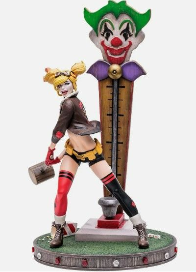 Photo 1 of (NON-REFUNDABLE) Mcfarlane Toys DC Bombshells Harley Quinn DLX V2 Resin Statue