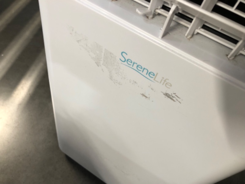 Photo 8 of ***USED - NO PACKAGING - SEE COMMENTS***
SereneLife Small Air Conditioner Portable 10,000 BTU with Built-in Dehumidifier - Portable AC unit for rooms up to 450 sq ft - WiFi app + Remote Control, Window Mount Exhaust Kit 10,000 BTU + WiFi App