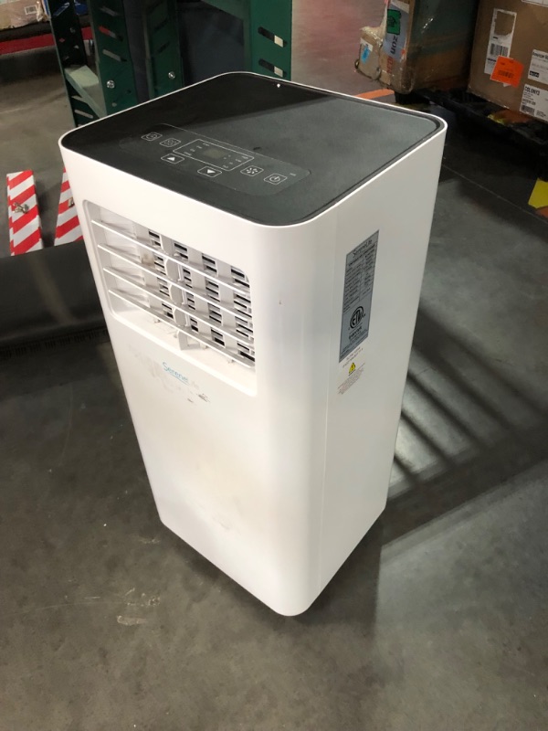 Photo 7 of ***USED - NO PACKAGING - SEE COMMENTS***
SereneLife Small Air Conditioner Portable 10,000 BTU with Built-in Dehumidifier - Portable AC unit for rooms up to 450 sq ft - WiFi app + Remote Control, Window Mount Exhaust Kit 10,000 BTU + WiFi App