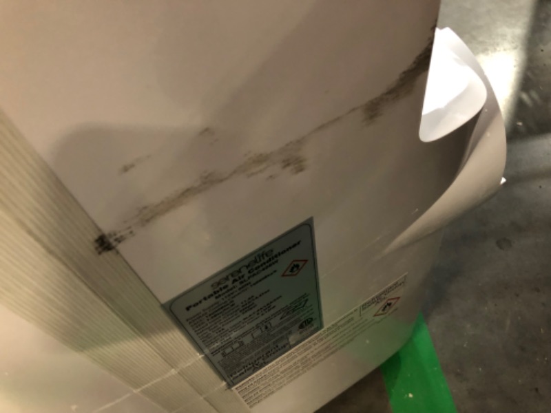 Photo 6 of ***USED - DAMAGED - NO PACKAGING - MISSING REMOTE - SEE COMMENTS***
Portable Air Conditioner - 14000 BTU Cooling Capacity (ASHRAE) Compact Home A/C Cooling Unit with Built-in Dehumidifier & Fan Modes, Includes Window Mount Kit (White)