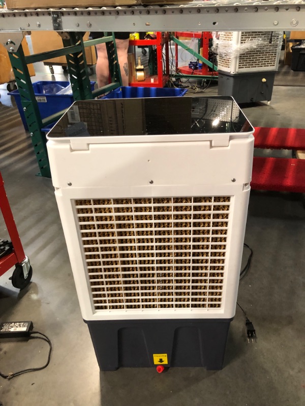 Photo 6 of ***USED - MISSING PARTS - UNTESTED - SEE COMMENTS***
Evaporative Air Cooler, 3500CFM 3-in-1 Swamp Cooler with 7.5Gal Water Tank, 120° Oscillation, 3 Speeds 3 Modes, 4 Ice Packs, 12H Timer, Remote, Portable Air Conditioner for Room, Home & Office ACF-23AR