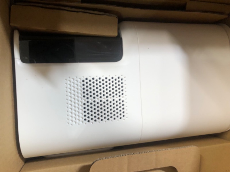 Photo 1 of SwitchBot Mini Robot Vacuum K10+ with Self-Empty Base for 70-Day of Cleaning, LiDAR Navigation, Smart Mapping, 2500Pa Suction, 48dB Ultra Quiet, 150Mins Max, Compatible with Alexa, 2.4G WiFi Connected