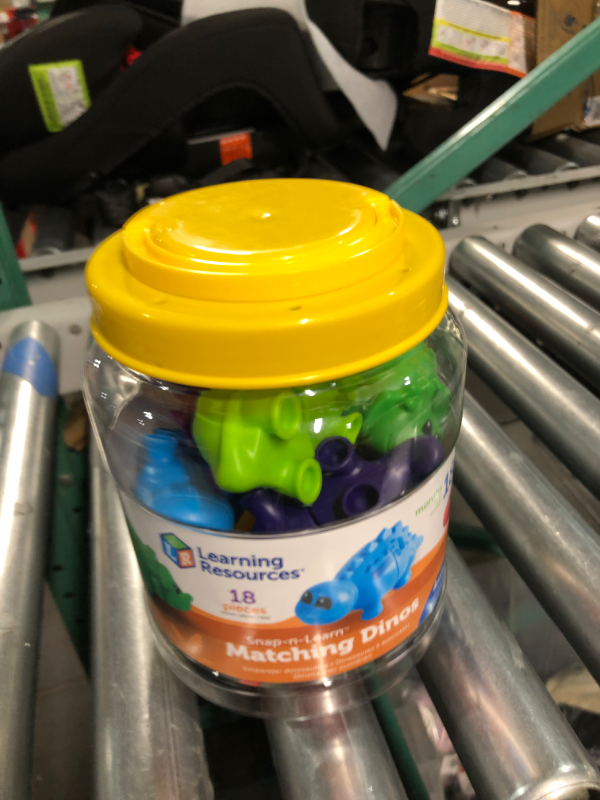 Photo 1 of Learning Resources Snap-n-Learn Matching Dinos, Multi Color & Spike The Fine Motor Hedgehog, Sensory, Fine Motor Toy, Hedgehog Toys for Toddler, Ages 18 Months+ Matching Dinos + Motor Hedgehog