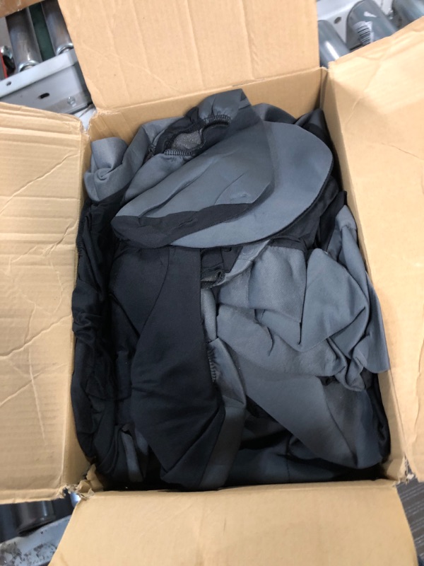 Photo 1 of UNKNOWN SIZE*BDK PolyPro Car Seat Covers Full Set in Solid Charcoal - Solid Gray