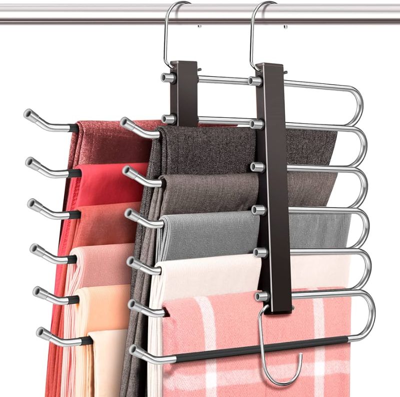 Photo 1 of ?????? 6 Tier Pant Hangers Space Saving