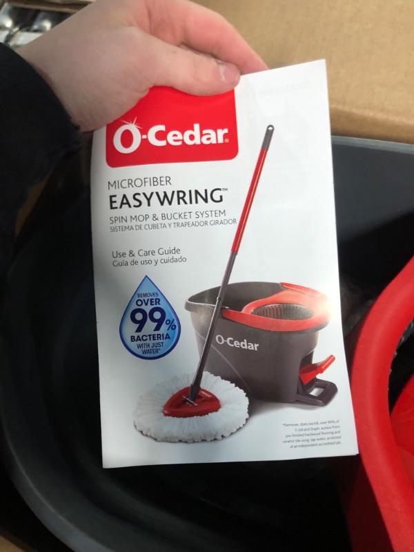 Photo 4 of 
O-Cedar EasyWring Microfiber Spin Mop