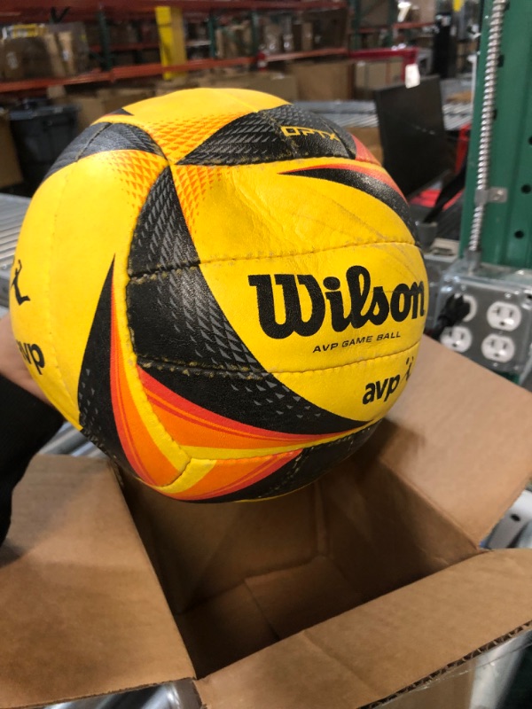 Photo 3 of **USED**
WILSON AVP Game Volleyballs- Official Size AVP OPTX