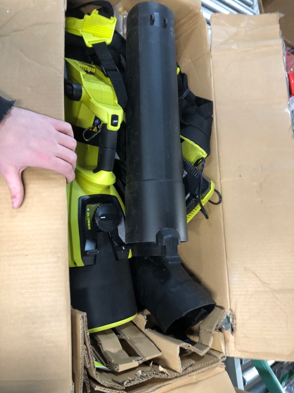 Photo 4 of **PARTS ONLY/NON-REFUNDABLE***
RYOBI 40V HP Brushless Whisper Series 160 MPH 650 CFM Cordless Battery Leaf Blower (Tool Only)