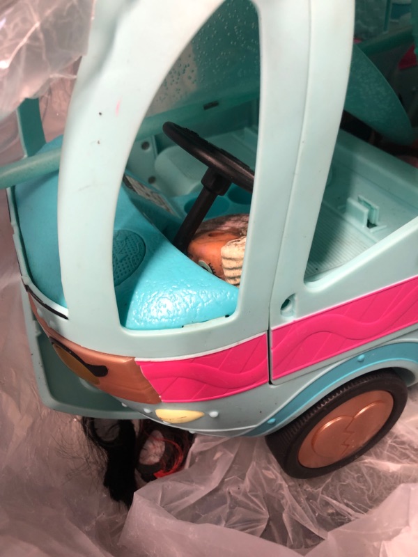 Photo 5 of *DIRTY* L.O.L. Surprise! OMG Glam N’ Go Camper Playset with 50+ Surprises and 360° Play