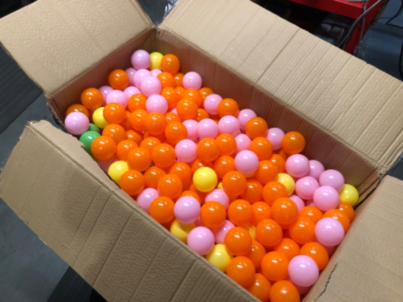 Photo 2 of Click N' Play Phthalate Free & BPA Free, Crush Proof Ball Pit Balls, Bulk 1000 pack