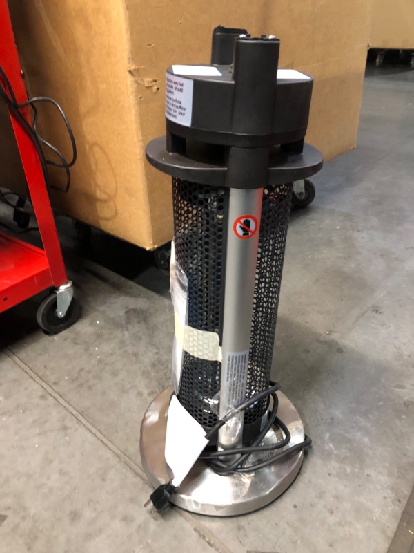 Photo 1 of *PARTS ONLY*NON FUNCTIONAL**
Infrared Outdoor Electric Space Heater - 900Watt 