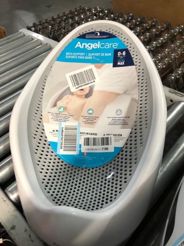 Photo 2 of Angelcare Baby Bath Support (Grey) | Ideal for Babies Less than 6 Months Old