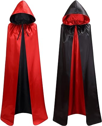 Photo 1 of Makroyl Unisex Reversible Hooded Cloak Cape 