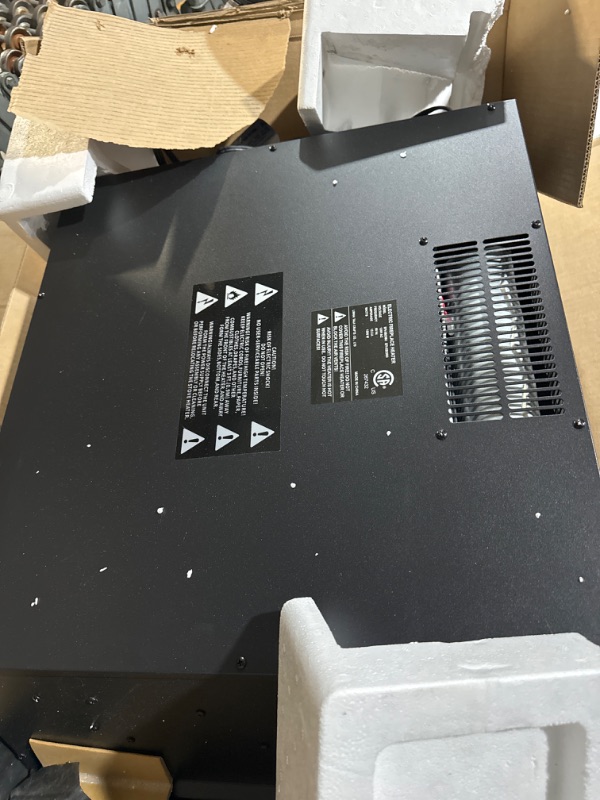 Photo 1 of ***PARTS ONLY****C-Hopetree 32 Inch Wide Electric Fireplace Insert, Portable Freestanding Heater with Remote and Thermostat 32"