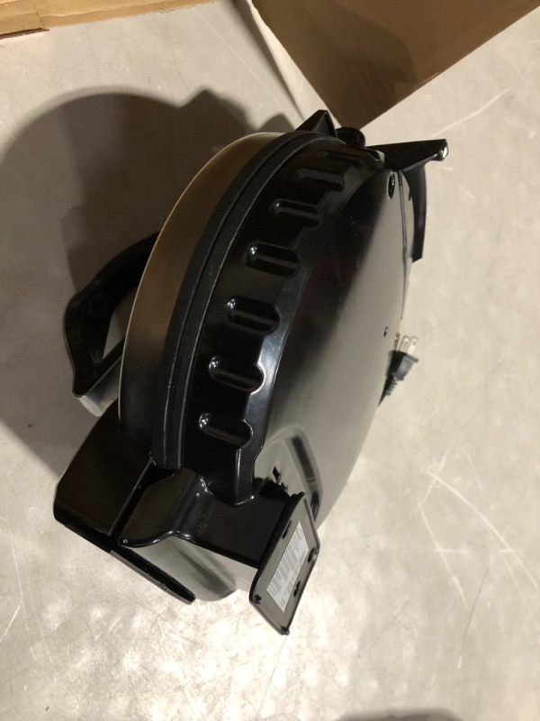 Photo 8 of ***MAJOR DAMAGE - SEE PICTURES - POWERS ON - UNABLE TO TEST FURTHER***
Brentwood Electric Tortilla Maker Non-Stick, 10-inch, Brushed Stainless Steel/Black