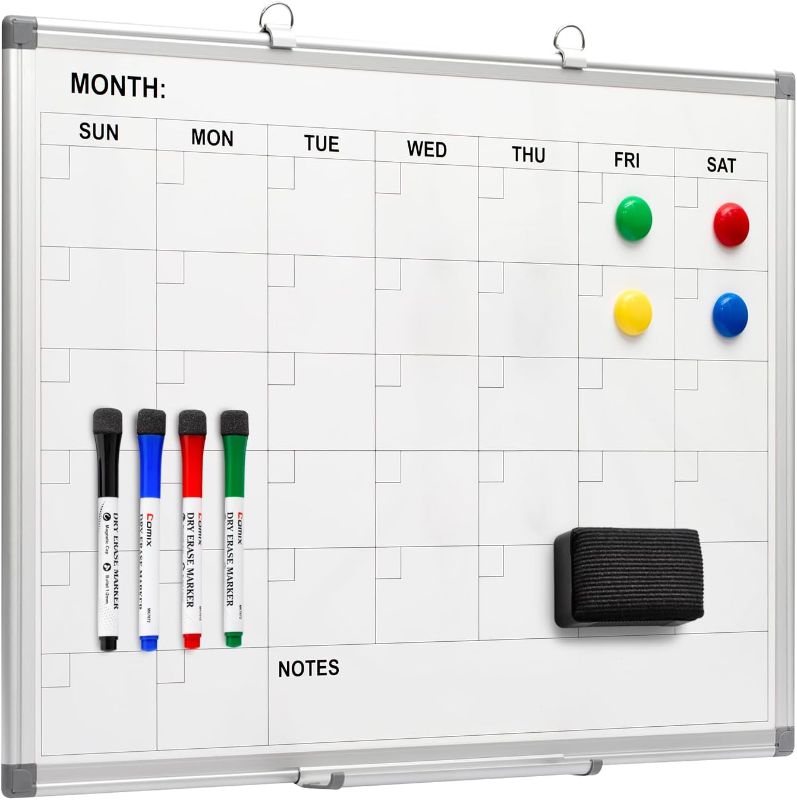 Photo 1 of *STOCK PHOTO FOR REFERENCE ONLY* 25x35 White Board Calendar 