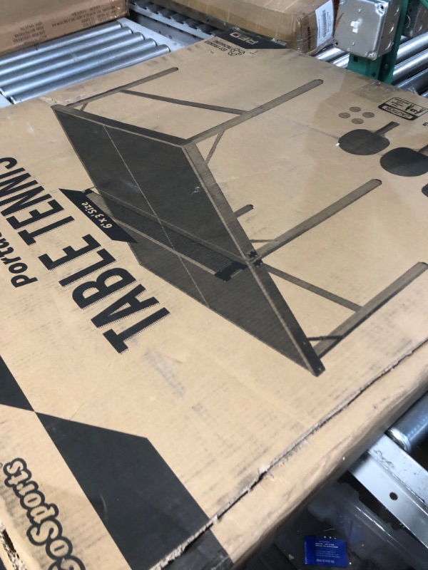 Photo 2 of ***NOT FUNCTIONAL - FOR PARTS - NONREFUNDBALE - SEE COMMENTS***
Gosports Mid Size 6 ft. x 3 ft. Indoor Outdoor Table Tennis Ping Pong Game Set