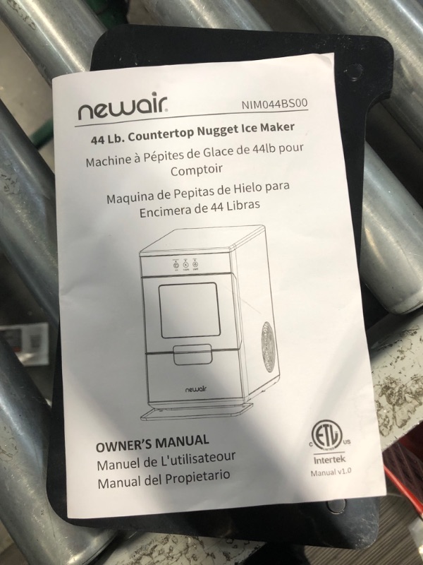 Photo 4 of * important * see clerk notes *
Newair 44 lbs. Portable Nugget Ice Maker in Black