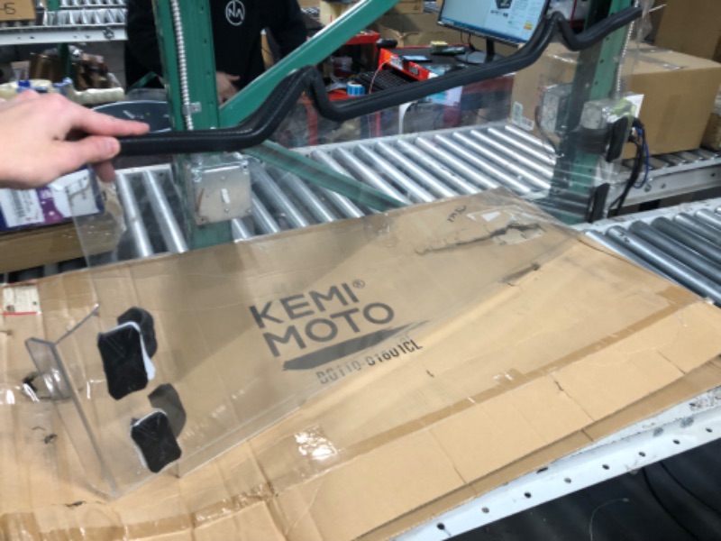 Photo 2 of **SEE NOTES**
KEMIMOTO 1/2 Half Windshield, Polycarbonate UTV Front Hard Clear Heavy Duty Windshield Shock Resistance Compatible with Polaris RZR PRO XP / 4 (2020 2021 2022 2023)