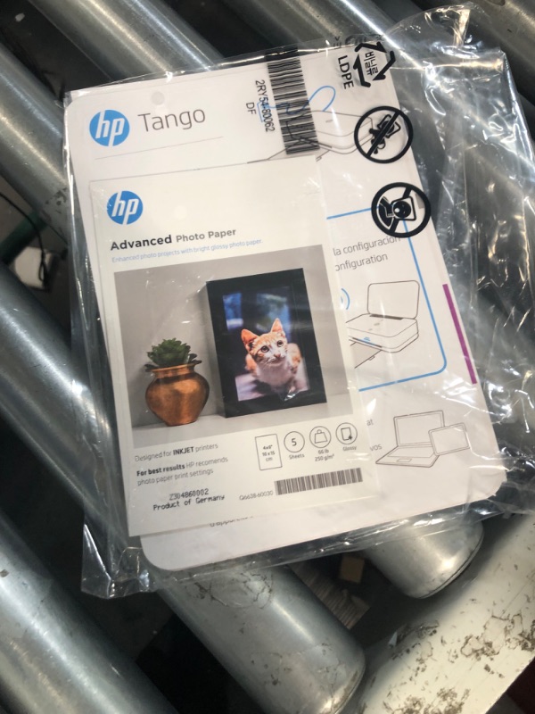 Photo 5 of HP - Tango Wireless Instant Ink Ready Inkjet Printer - Wisp Gray