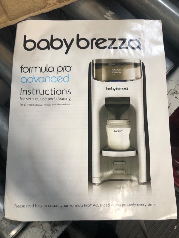 Photo 4 of Baby Brezza Formula Pro Advanced Formula Dispenser Machine - Automatically Mix a Warm Formula Bottle Instantly