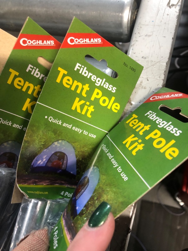 Photo 3 of 3PACK Coghlan's Fiberglass Tent Pole Repair Kit