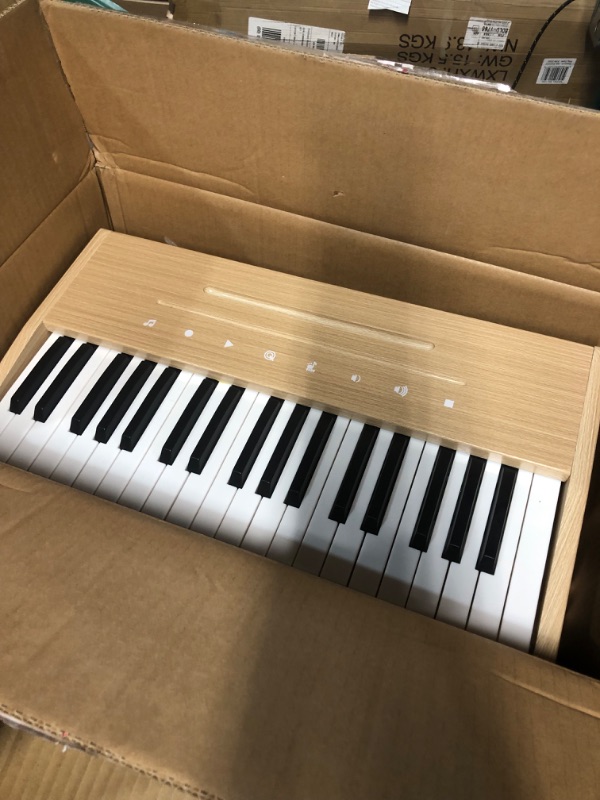 Photo 3 of **NON-REFUNDABLE-SEE COMMENTS**
ZIPPY Kids Piano Keyboard, 37 Keys Digital Piano for Kids, Touch Sensitive Control Panel, Built-in Songs, Volume Adjustable, Music Educational Instrument Toy, Wood Piano for 3+ Girls and Boys