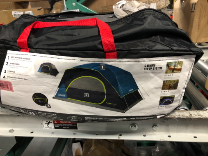 Photo 3 of ***USED - POSSIBLY MISSING PARTS***
Coleman Skydome Camping Tent with Dark Room Technology, 6 Person