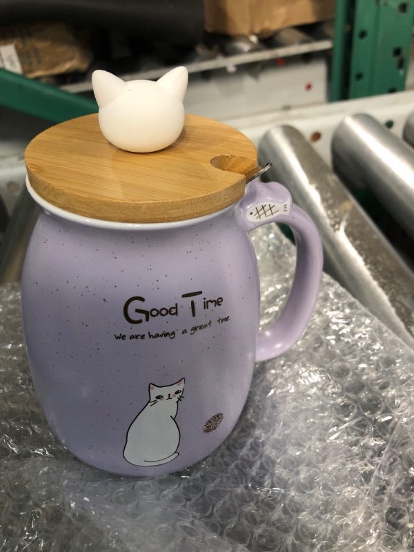 Photo 1 of cat mug lid