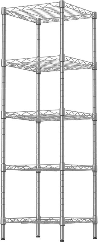 Photo 1 of SINGAYE 5-Tier Wire Shelving Unit Storage Shelves