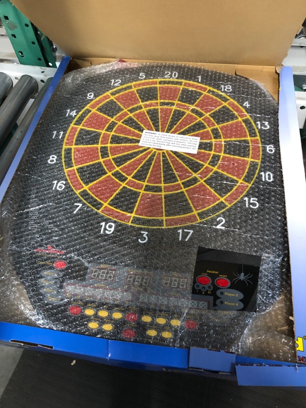 Photo 2 of Arachnid Inter-Active 3000 Recreational 13" Electronic Dartboard Features 27 Games with 123 Variation for up to 8 Players 6000 Electronic Dartboard