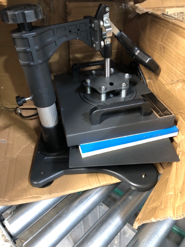 Photo 2 of VEVOR 15x15 Heat Press Machine 8 in 1 Combo 