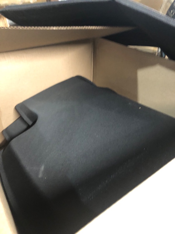 Photo 4 of (USED/See Notes) Tesla Model Y Floor Mats: XPE Full Set Tesla Y All Weather Floor Mats Waterproof Anti-Slip, Model Y 2021 2022 2023 Accessories Interior Floor Mats Front Rear Trunk Cargo Liner Mat for Tesla Y 5-Seats