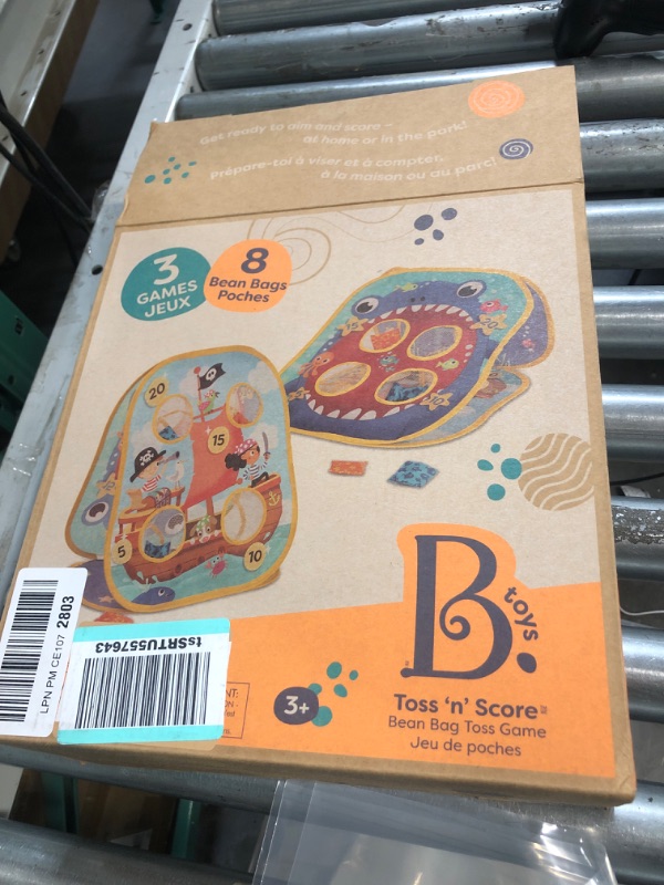 Photo 2 of B Toys Toss ‘n Score Bean Bag Toss Game NIB