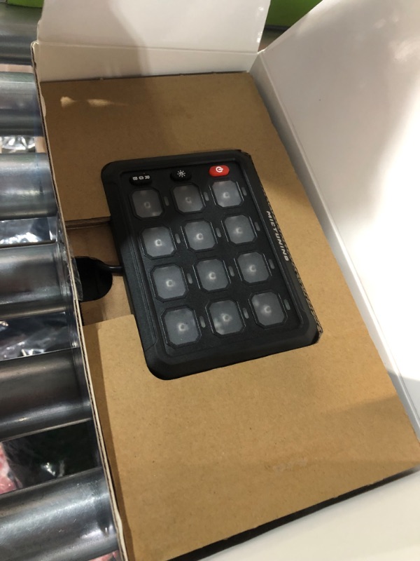 Photo 1 of MICTUNING P1s RGB 5.5 Inch 12 Gang Switch Panel, High Power 5-Level Brightness Multifunction Toggle Switch Momentary Circuit Control Relay System Box for Truck RV Offroad Marine, Patent Pending RGB 12 Gang