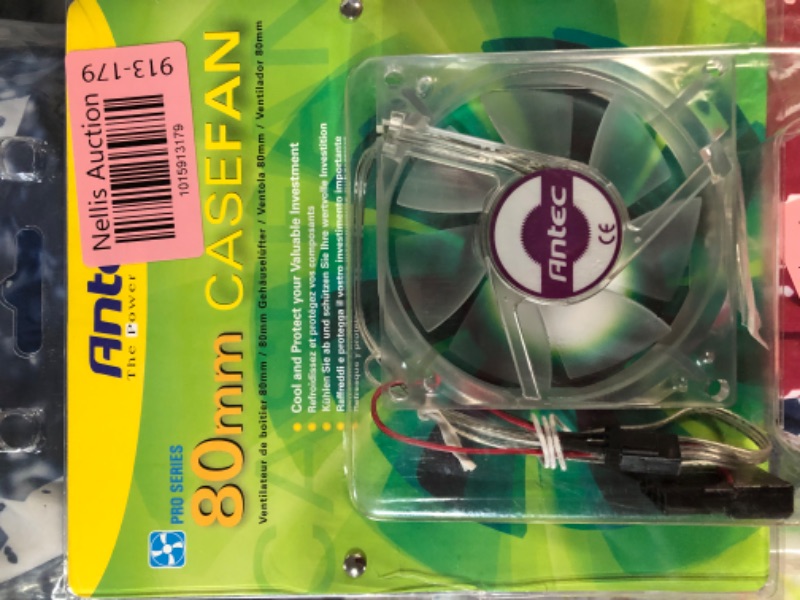 Photo 2 of Antec PRO 80MM 80mm Case Fan Pro with 3-Pin & 4-Pin Connector (Discontinued by Manufacturer)