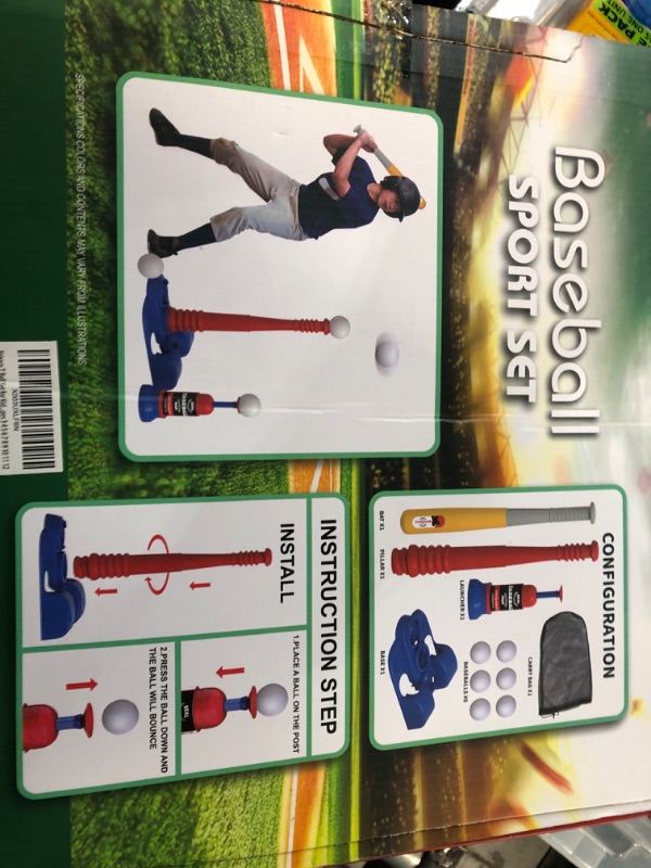 Photo 1 of baseball sport set 