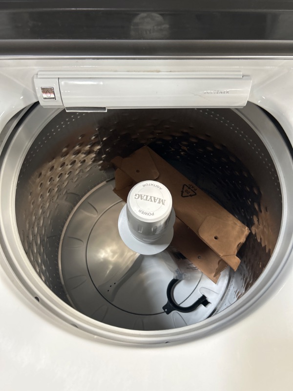 Photo 5 of Maytag Smart Capable 5.3-cu ft High Efficiency Impeller Smart Top-Load Washer (White) ENERGY 