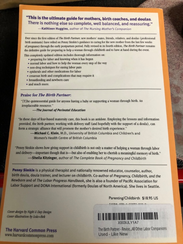 Photo 2 of The Birth Partner 5th Edition: A Complete Guide to Childbirth for Dads, Partners, Doulas, and Other Labor Companions