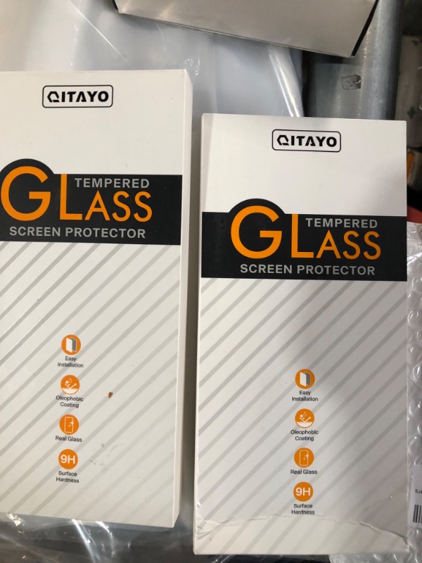 Photo 1 of 2 pack tempered glass screen protectors