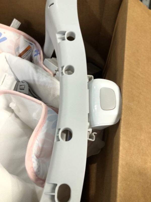 Photo 2 of BOX HAS DAMAGE*********
Ingenuity Keep Cozy 3-in-1 Grow with Me Vibrating Baby Bouncer Seat & Infant to Toddler Rocker - Burst (Pink), Newborn and up