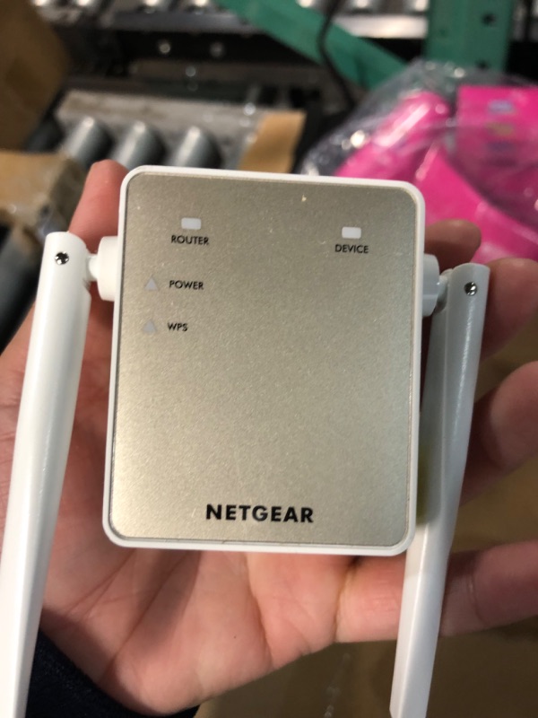 Photo 3 of NETGEAR Wi-Fi Range Extender EX6120 - Coverage Up to 1500 Sq Ft and 25 Devices with AC1200 Dual Band Wireless Signal Booster & Repeater (Up to 1200Mbps Speed), and Compact Wall Plug Design WiFi Extender AC1200