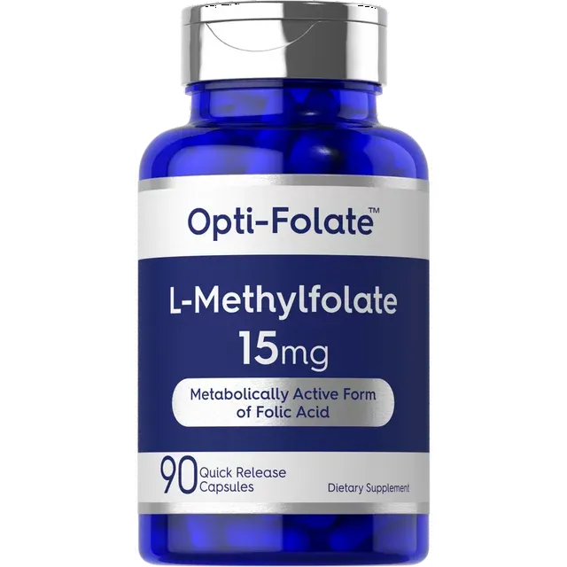 Photo 1 of 04/25 L Methylfolate 15mg | 90 Capsules | Methyl Folate 5-MTHF | by Opti-Folate
