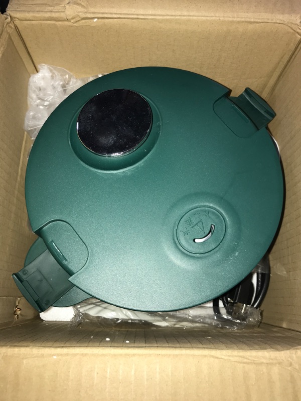 Photo 1 of (READ NOTES) Hoolihi Low Carb Rice Cooker, 4-Cup Uncooked Small Rice Cooker with Stainless Steel Steamer, 6-in-1 Multifunctional Carb Reducing Rice Cooker, 24 Hours Delay Timer, Auto Keep Warm, Green