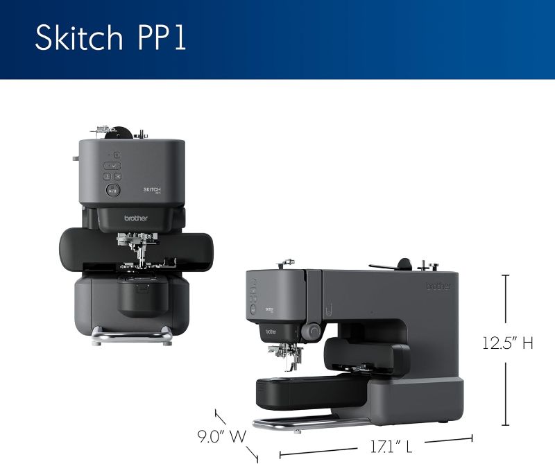 Photo 4 of (READ NOTES) Brother Skitch Single-Needle Embroidery Machine with Artspira connection